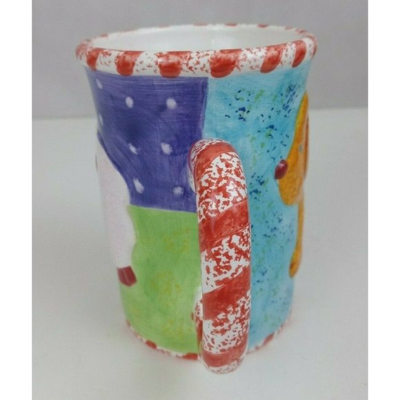 Vintage 2000 Lotus 3D Farm Animals Coffee Cup Mup Puppy Sheep - Picture 4 of 6